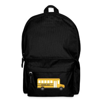 School bus - Backpack - black - Front