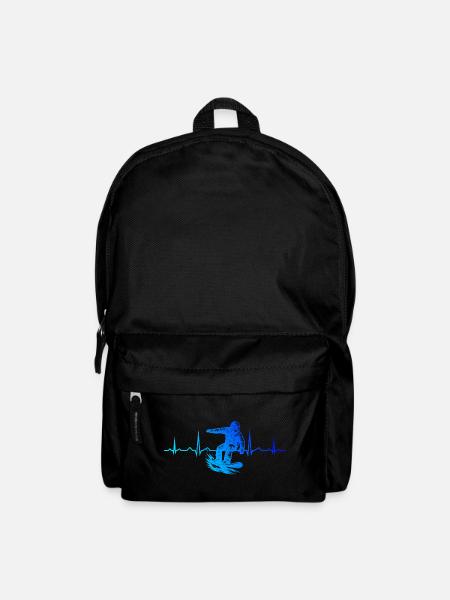 Ein Motiv nur für Snowboard - Rucksack - Schwarz
