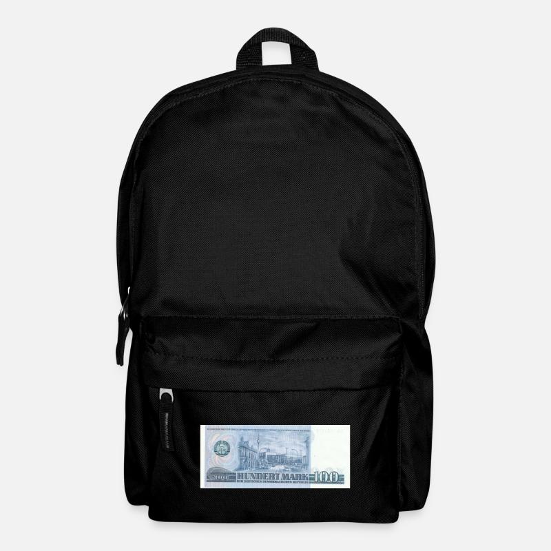 100 Mark der DDR - Rucksack - Schwarz