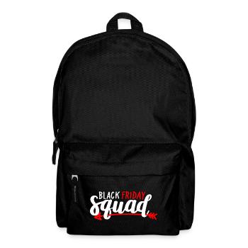 Black Friday Squad Tee - Backpack - black - Front