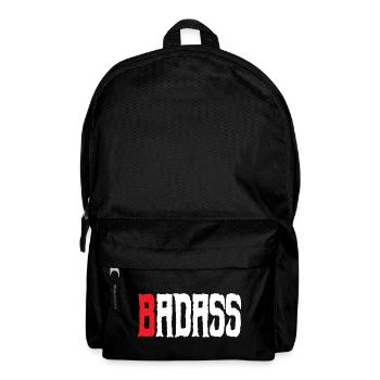 Badass fighter knallharter mensch mma kämpfer - Rucksack - Schwarz - Vorne