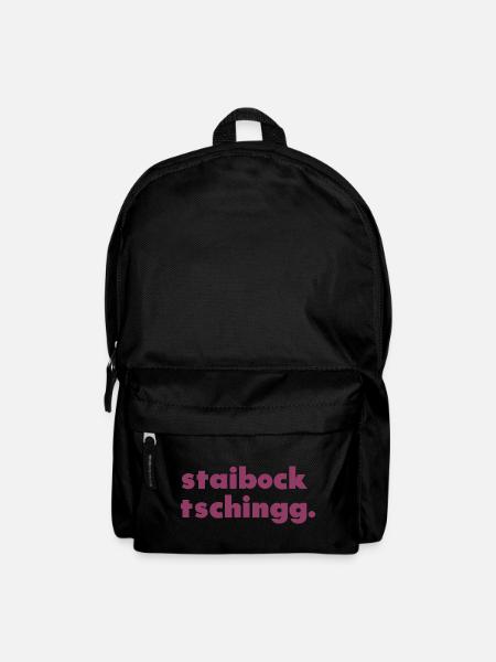 staibocktschingg. - Rucksack - Schwarz
