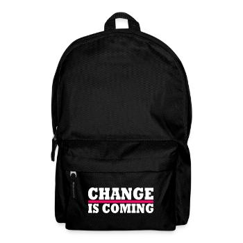 Change is coming - Backpack - black - Front