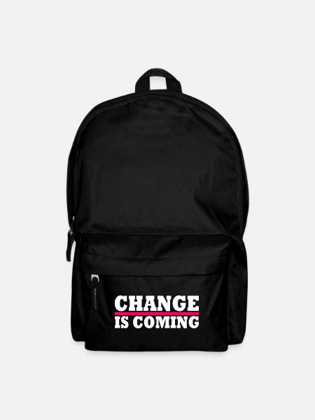 Change is coming - Rucksack - Schwarz