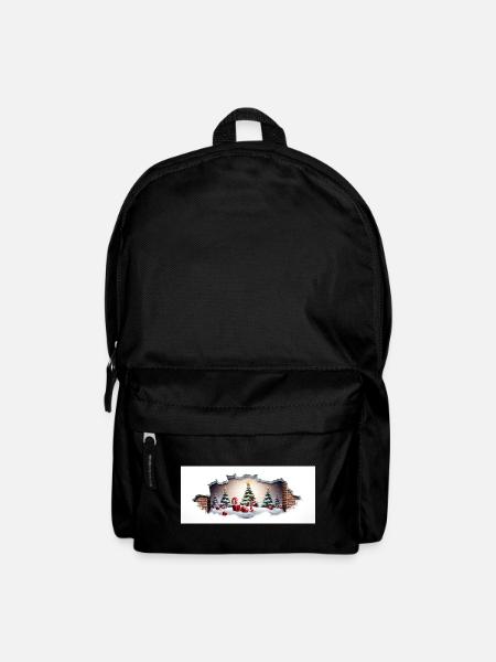 Décor de noël - Sac à dos - noir
