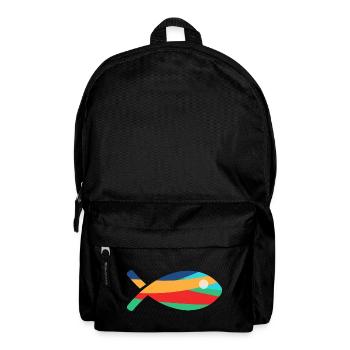 POISSON - Sac à dos - noir - Devant