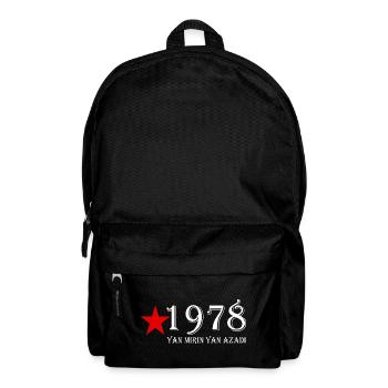 Kurdistan Kurden 1978 Van Mirin Van Azadi Design - Rucksack - Schwarz - Vorne