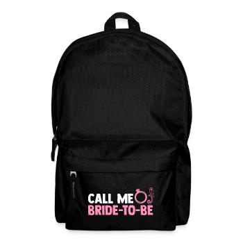 Bachelor Party Team Bride Hen Party - Backpack - black - Front