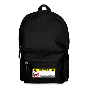 Warning - Sac à dos - noir - Devant