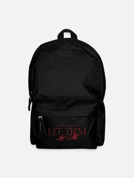 Let Them Mindset - Backpack - black