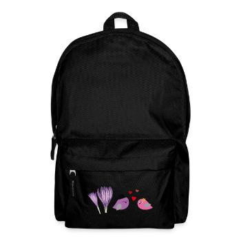 birds in love - Backpack - black - Front
