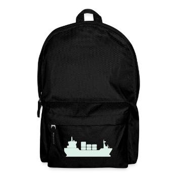 Cargo à conteneurs Silhouette - Sac à dos - noir - Devant