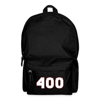 nummer 400 - Rucksack - Schwarz - Vorne