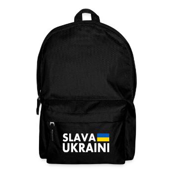 Slava ukraini - Backpack - black - Front