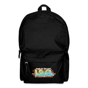 Graffiti "next level" - Backpack - black - Front