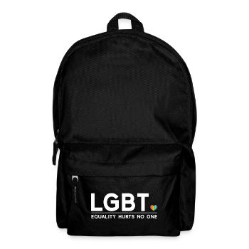 Pride Month - Equality Hurts No One - Backpack - black - Front