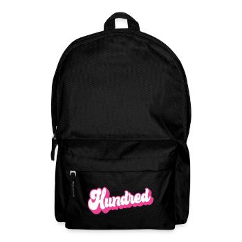 Hundert Frauen zum 100. Geburtstag sind 100 Jahre alt - Rucksack - Schwarz - Vorne