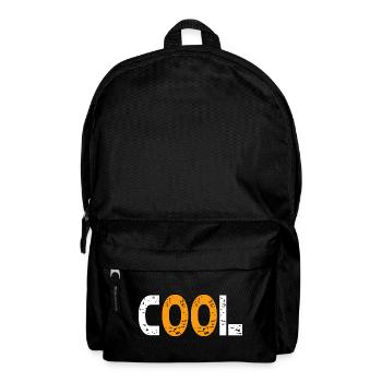 Cool, modern und jung - Rucksack - Schwarz - Vorne