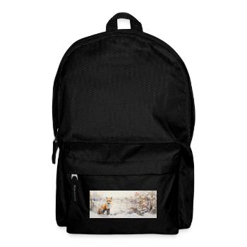 Fox Landscape Snow - Backpack - black - Front