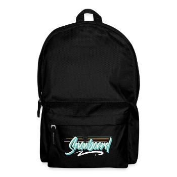 Planche à neige - Sac à dos - noir - Devant
