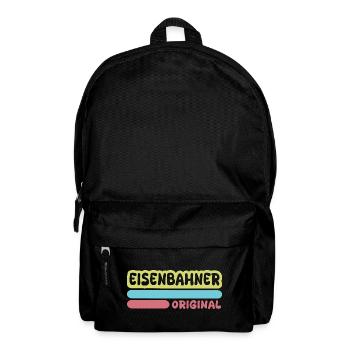 Cheminot comme prénom - Sac à dos - noir - Devant
