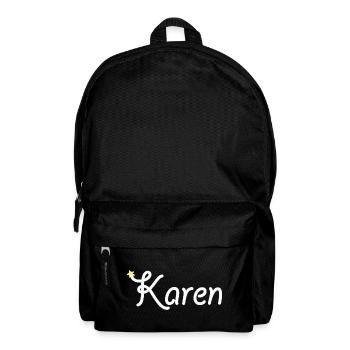 Karen - Rucksack - Schwarz - Vorne