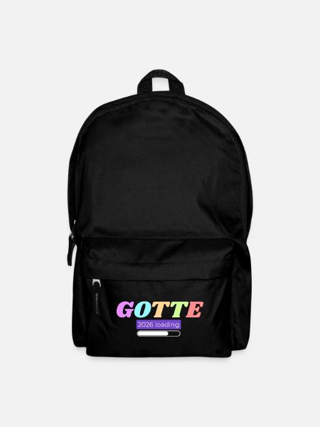 "Gotte loading" for godparents-to-be 2026 - Backpack - black