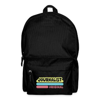 Journaliste dicté - Sac à dos - noir - Devant