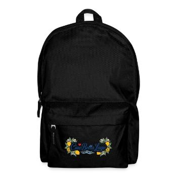 Ciao Bella Lago Zitronen - Rucksack - Schwarz - Vorne