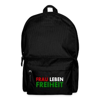 La liberté de vie des femmes - Sac à dos - noir - Devant
