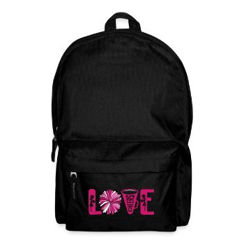 Love Cheers - Rucksack - Schwarz - Vorne