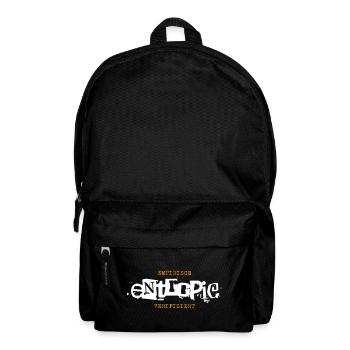 Entropie empirisch verifiziert - Rucksack - Schwarz - Vorne