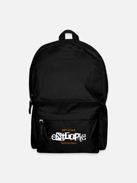 Entropie empirisch verifiziert - Rucksack - Schwarz