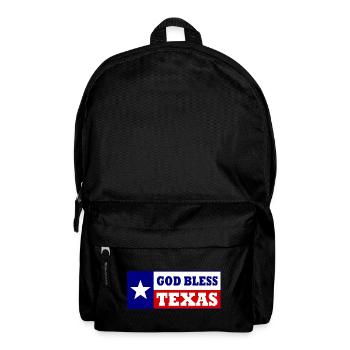 God bless texas - Backpack - black - Front