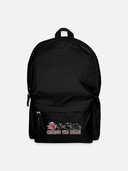 cochon change les règles ! - Sac à dos - noir