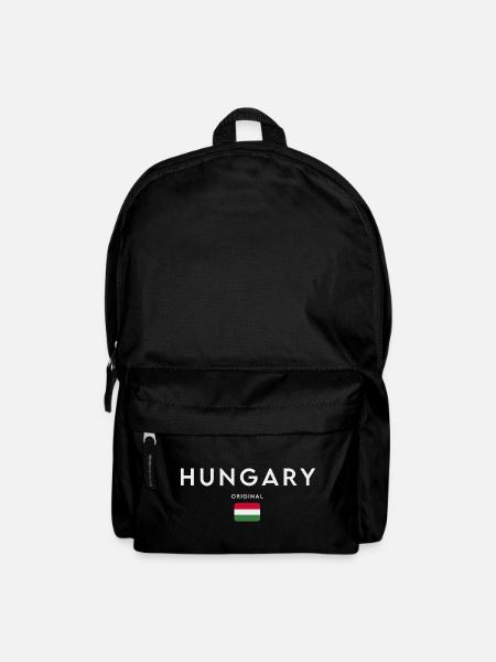 Ungarische Flagge, Ungarischer Stolz - Rucksack - Schwarz