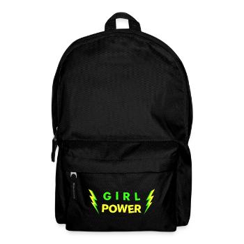GIRL POWER - neon - You can do it! - Backpack - black - Front