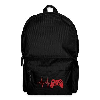 Heartbeat Controller Motif - Backpack - black - Front