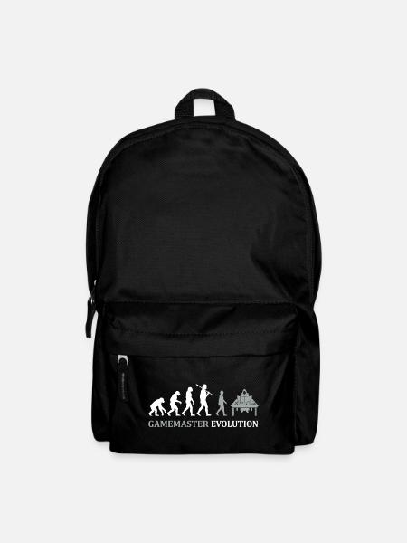 Gamemaster Evolution – Tabletop RPG Design - Rucksack - Schwarz