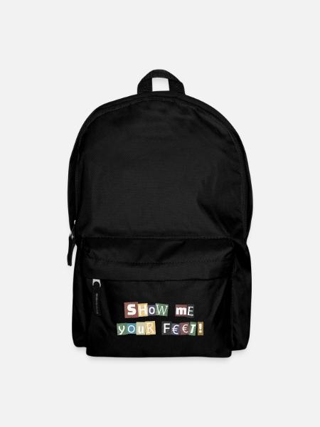 Show Me Your Feet Ransom - Backpack - black