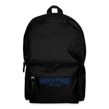 HRVATSKA-1991-blue.png - Rucksack - Schwarz - Vorne
