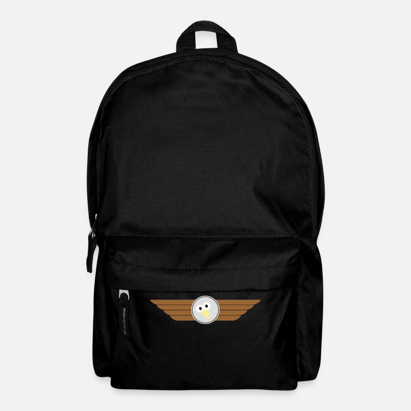 Vogel Flugabzeichen - Rucksack - Schwarz