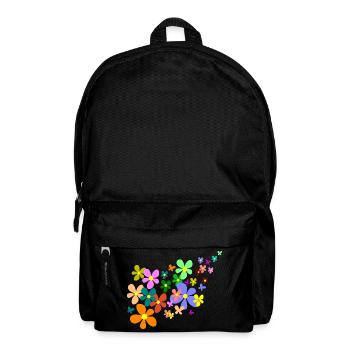 spring flowers - Backpack - black - Front