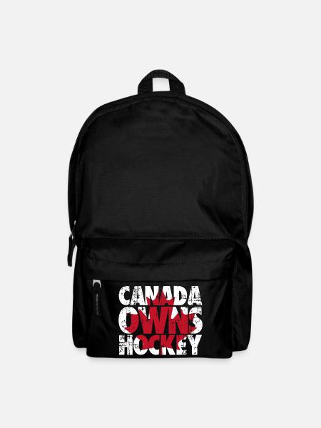 Canada Owns Hockey - Rucksack - Schwarz