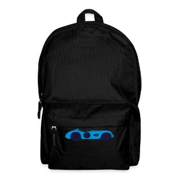 Sports car - Backpack - black - Front