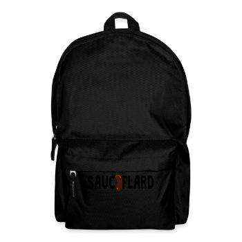 sauciflard saucisson mot 1202 - Sac à dos - noir - Devant