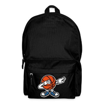 Dab dabbing basketball ball﻿ - Backpack - black - Front