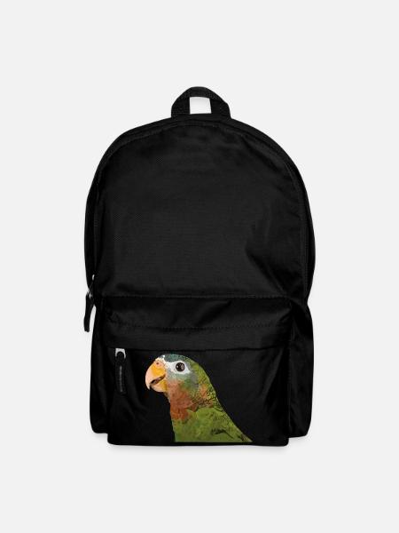 Amazonas mit gelber Rechnung - Rucksack - Schwarz