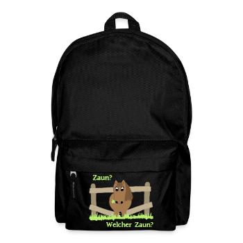 Unschuldiges Pony - Rucksack - Schwarz - Vorne