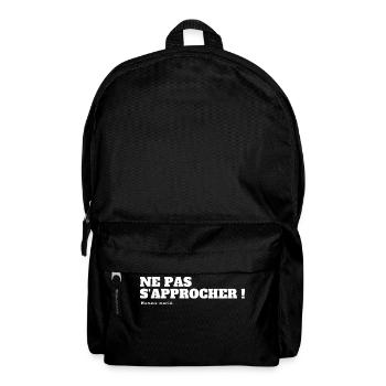Ne pas s'approcher ! Homme marié - Sac à dos - noir - Devant